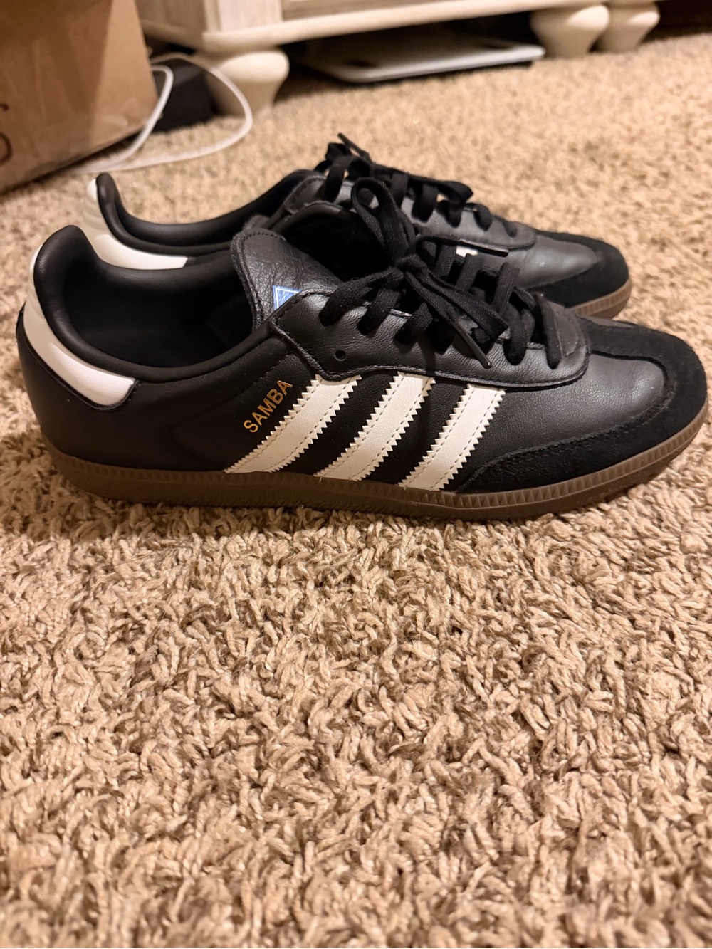 adidas Samba Black White Gum Men’s Sneakers
